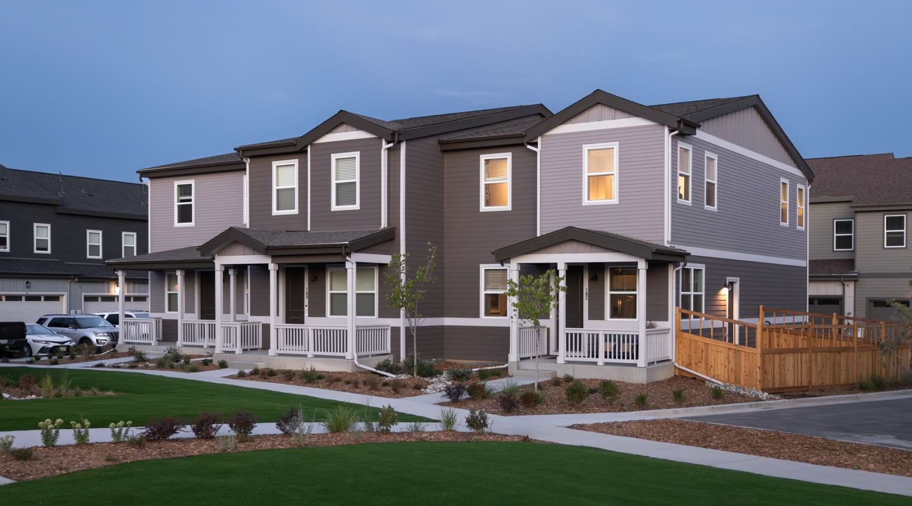 Three- and four- bedroom townhomes for rent